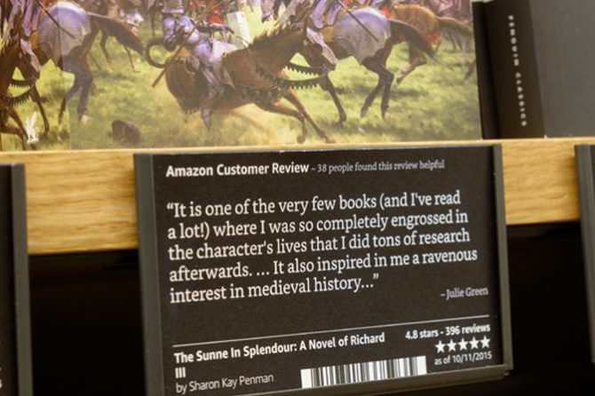 Amazons Book Store in Seattle